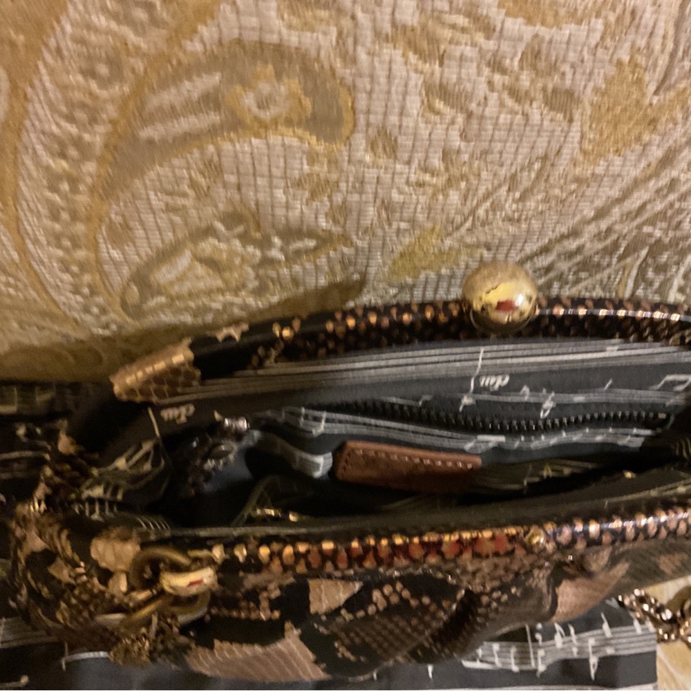 Rhythm & Rhyme Python Print Purse - image 4